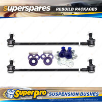 Front Superpro Suspenison Bush Kit for Toyota Avensis Verso ACM20R 01-03