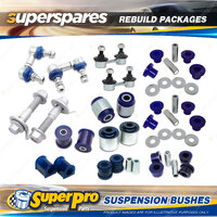 Front Rear Superpro Suspenison Bush Kit for Mitsubishi Verada KL KW Sedan 03-05