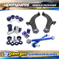 Front + Rear Superpro Suspenison Bush Kit for Nissan Cube Z12 3/2010 -on