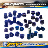 Front + Rear Superpro Suspenison Bush Kit for Nissan Datsun 1200 B120 Ute 71-85