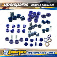 Front + Rear Superpro Suspenison Bush Kit for Nissan Datsun D21 4WD 4 Cyl 85-99