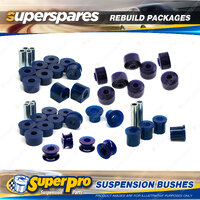 Front + Rear SuperPro Suspenison Bush Kit for Nissan Datsun Stanza 710 A10 78-82