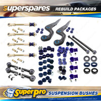 Front + Rear Superpro Suspenison Bush Kit for Nissan Patrol Y60 GQ Wagon 88-1989