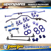 Front + Rear Superpro Suspenison Bush Kit for Nissan Patrol Y62 2010-on