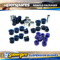 Front + Rear Superpro Suspenison Bush Kit for Toyota Corona RT118 Sedan 75-1979