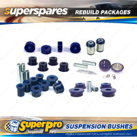 Front + Rear Superpro Suspenison Bush Kit for Toyota Hiace 200 Series 2005-on