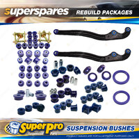 Front + Rear Superpro Suspenison Bush Kit for Toyota Landcruiser 79 Series 99-06
