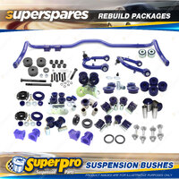 Front + Rear Superpro Suspenison Bush Kit for Toyota Landcruiser 200 No KDSS