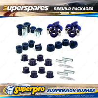 Front + Rear Superpro Suspenison Bush Kit for Toyota Town Ace Sbv R30 1992-1997