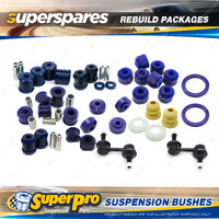 Rear Superpro Suspenison Bush Kit for Ford Falcon AU I II III Sedan Solid Axle