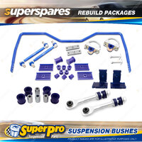 Rear Superpro Suspenison Bush Kit for Ford Falcon BA BF RTV Wagon Ute Cab