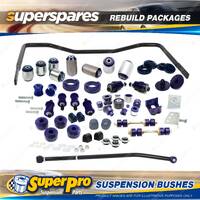 Rear Superpro Suspenison Bush Kit for Holden Calais VN VP Sedan Wagon Solid Axle