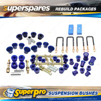 Rear Superpro Suspenison Bush Kit for Nissan Navara D40 Spain Thai Built 05-14