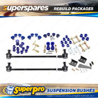 Rear Superpro Suspenison Bush Kit for Nissan Navara NP300 4WD Single Cab Leaf