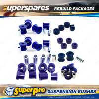 Rear Superpro Suspenison Bush Kit for Toyota Corona ST141 RT142 Solid axle 83-87