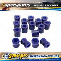 Rear Superpro Suspenison Bush Kit for Toyota Hilux RN10 1968-1972