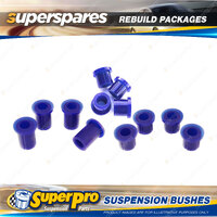 Rear Superpro Suspenison Bush Kit for Toyota Hilux KUN16 GGN15 2WD Single Cab