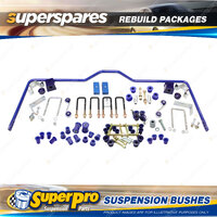 Rear Superpro Suspenison Bush Kit for Toyota Hilux KUN26 GGN25 4WD 05-15