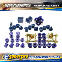 Rear Superpro Suspenison Bush Kit for Toyota Landcruiser 76 78 Series 01-07