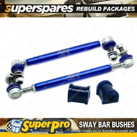 Front SuperPro Sway Bar Rebuild Kit for Toyota Camry XV20 XV30 97-2006