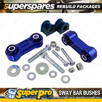 Front SuperPro Sway Bar Rebuild Kit for Subaru Liberty BD BG BK 1994-1999