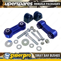 Front SuperPro Sway Bar Rebuild Kit for Subaru Impreza WRX & STi 92-07