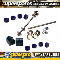 Front SuperPro Sway Bar Rebuild Kit for Holden EH EJ HD HR 1962-1968