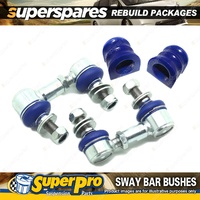 Front SuperPro Sway Bar Rebuild Kit for Nissan Navara D40 2005-2014