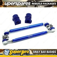 Front SuperPro Sway Bar Rebuild Kit for Holden Astra TS 1998-2006