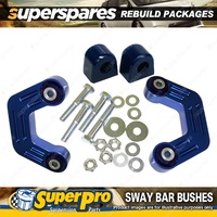 Rear SuperPro Sway Bar Rebuild Kit for Subaru Liberty BC BJ BF 1989-1994