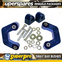 Rear SuperPro Sway Bar Rebuild Kit for Subaru Impreza WRX STi Sedan Wagon