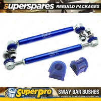 Rear SuperPro Sway Bar Rebuild Kit for Toyota Camry XV40 2006-2011