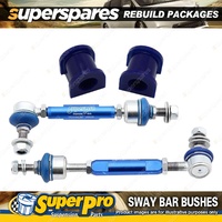 Rear SuperPro Sway Bar Rebuild Kit for Toyota Fj Cruiser GJS15 Prado 150