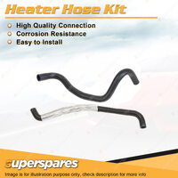 Heater Hose Set for Chevrolet Captiva C100 2.0L 16V CRD Z20S1 2007-2011