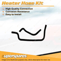 Superspares Heater Hose Set for Ford Escort 2.0L 8V OHV Carb Pinto 1977-1982