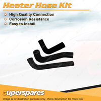 Heater Hose Set for Holden HJ 4.2L OHV Carb 253ci 1974-1976 without Heater