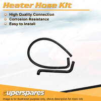 Heater Hose Set for Holden HK HK 2.6L 8 cyl 12V OHV Carb 161ci 1968-1969