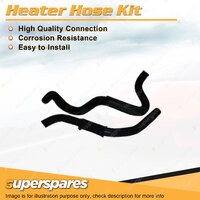 Heater Hose Set for Kia Cerato LD 2.0L 16V DOHC VVT MPFI G4GC 2004-2009