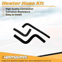 Heater Hose Set for Mazda 323 BD BD105 1.1L 1.3L 1.5L E1 E3 E5 8mm ID