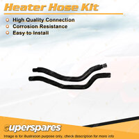 Heater Hose Set for Mazda MX6 2.5L V6 24V DOHC MPFI KL-ZE 1991-1997