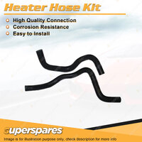 Heater Hose Set for Mazda 6 GG MPS 2.3L 16V DOHC TMPFI Turbo L3 2005-2008