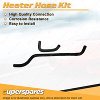 Heater Hose Set for Nissan Skyline R31 3.0L SOHC EFI RB30 1988-1990 Manual