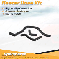 Heater Hose Set for Suzuki Ignis RG413 RG415 1.3L 4 cyl 16V DOHC MPFI M13A