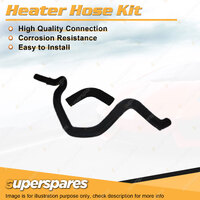 Heater Hose Set for Toyota Corolla AE93 1.6L 16V DOHC EFI 4A-FE 1988-1994