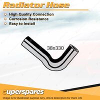 Superspares Lower Radiator Hose 38 x 330mm for Ford Courier 2.0L 4 cyl SOHC 8V