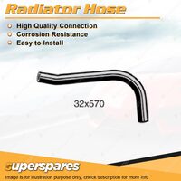 1 x Upper Radiator Hose 32mm x 570mm for Holden Commodore VC 1.9L 4 cyl OHV 8V