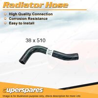 1 x Upper Radiator Hose 38mm x 510mm for Toyota Landcruiser HJ60R HJ61R 4.0L