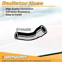 Lower Radiator Hose 37/44 x 200mm for Toyota Landcruiser FJ60R 4.2L 6 cyl 12V