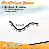 Superspares Upper Radiator Hose 32 x 520mm for Toyota Tarago YR21R 2.0L 4 cyl