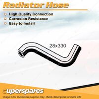 Upper Radiator Hose 28 x 330mm for Holden Astra LB LC E15 E16 1.5L 1.6L Auto